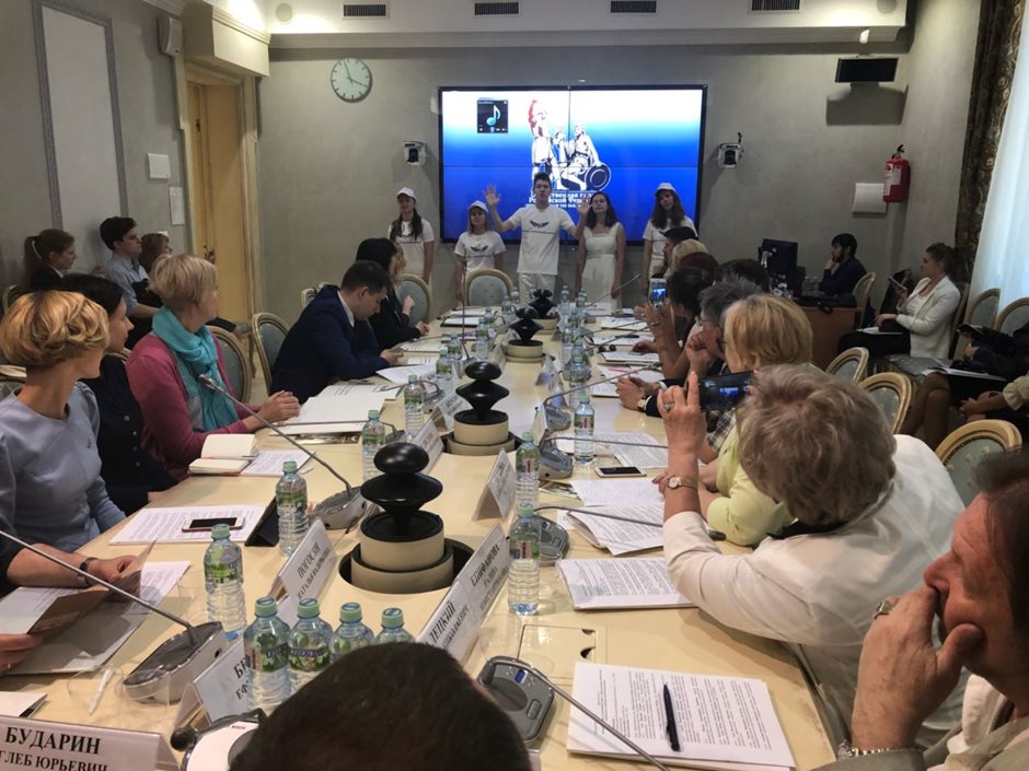 Презентация "Школы юных леди" в Общественной палате РФ 28 мая 2018г.